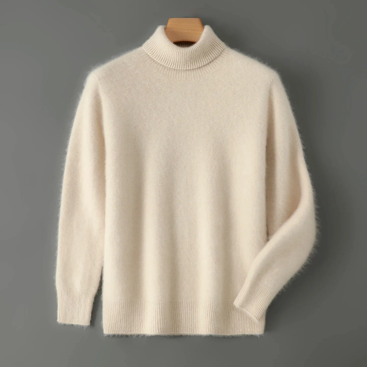 Soft Cashmere High Neck Sweater for Men | Business and Evening Wear