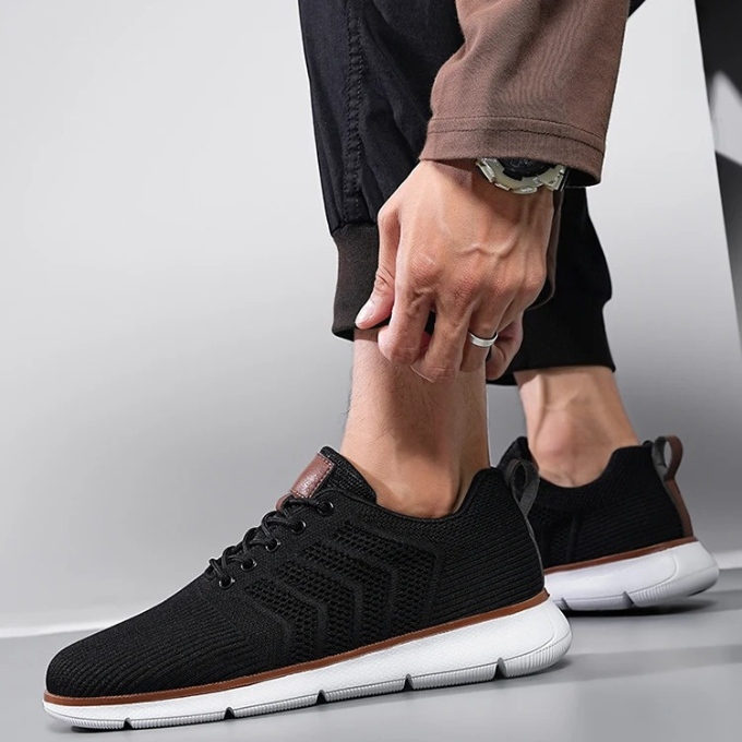 Knit Slip On Lightweight Sneakers for Men | Streetwear and Smart Casual