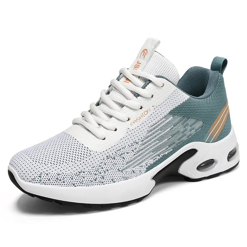 Gradient Knit Mesh Athletic Sneakers for Men | Walking and Travel