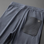Textured Fabric Relaxed Lounge Set for Men | Loungewear