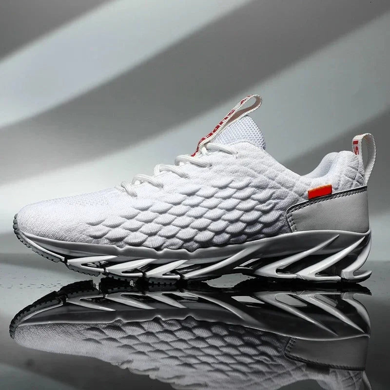 Breathable Mesh Blade Sole Running Shoes for Men | Sports and Casual Wear