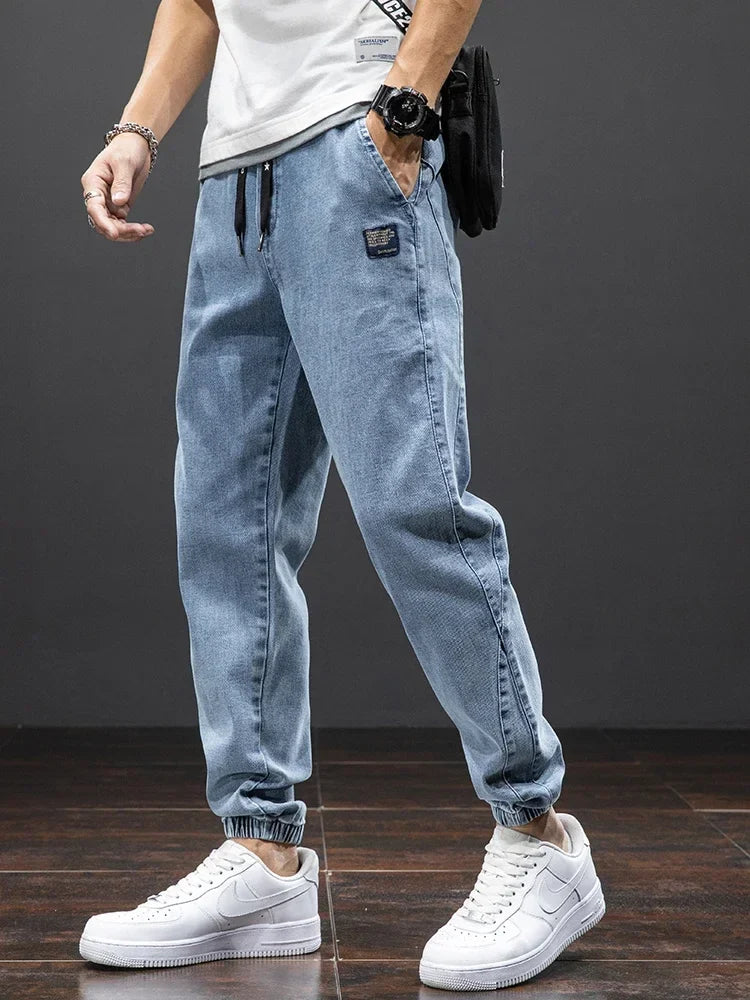 Baggy Cargo Denim Jeans for Men | Streetwear