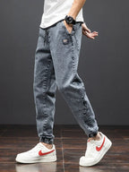 Baggy Cargo Denim Jeans for Men | Streetwear