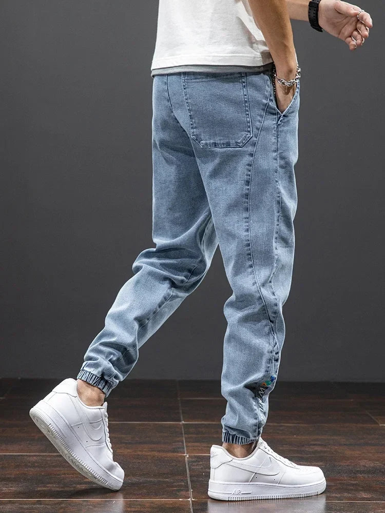 Baggy Cargo Denim Jeans for Men | Streetwear