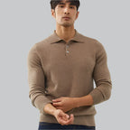 Cashmere Polo Sweater for Men | Business and Casual Wear
