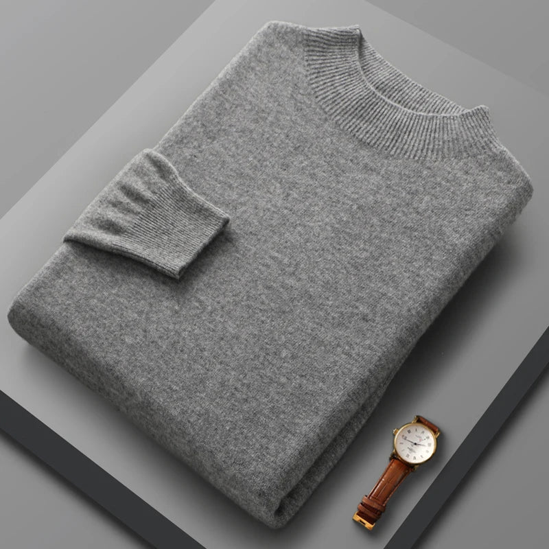 Merino Wool Crewneck Sweater for Men | Everyday Layering