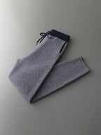Merino Wool Cardigan and Straight Leg Trouser Set for Men | Autumn and Winter Wear
