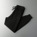 Merino Wool Knit Tapered Sweatpants for Men | Autumn and Winter Wear