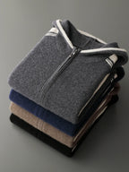 Merino Wool Hoodie and Straight Leg Trouser Tracksuit Set for Men | Winter Wear