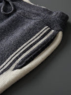 Merino Wool Hoodie and Straight Leg Trouser Tracksuit Set for Men | Winter Wear