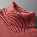 Merino Wool Turtleneck Sweater for Men | Cool Season Layering