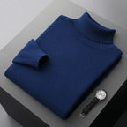 Merino Wool Turtleneck Sweater for Men | Cool Season Layering