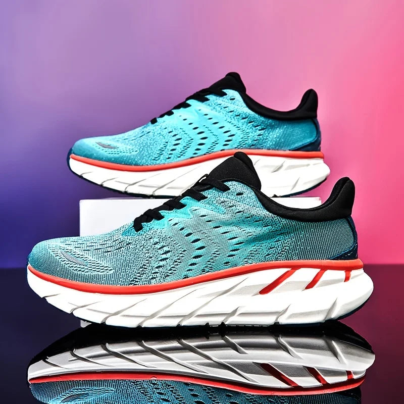 Cushioned Knit Mesh Sports Sneakers for Men | Running and Lifestyle