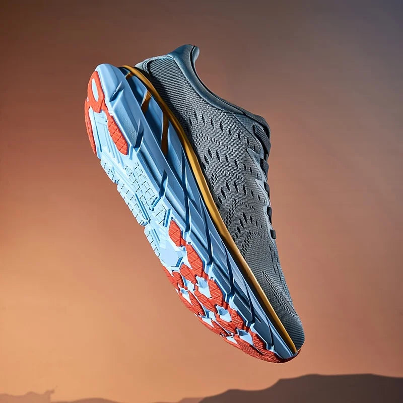 Cushioned Knit Mesh Sports Sneakers for Men | Running and Lifestyle