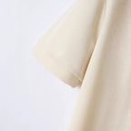 Stand Collar Short Sleeve Shirt and Drawstring Trouser Set for Men | Spring Wear