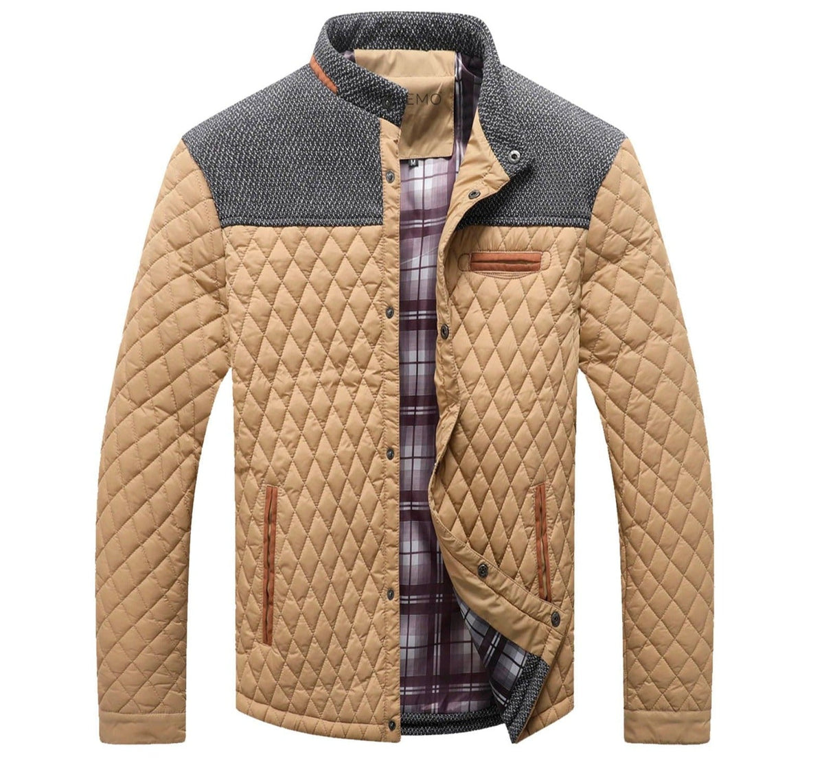 Sleek Polyester Outdoor Jacket for Men | Urban and Trail Wear