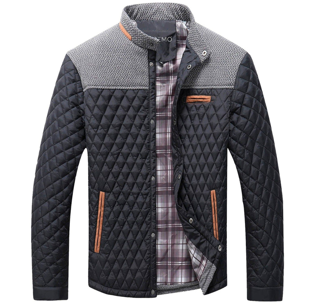 Sleek Polyester Outdoor Jacket for Men | Urban and Trail Wear