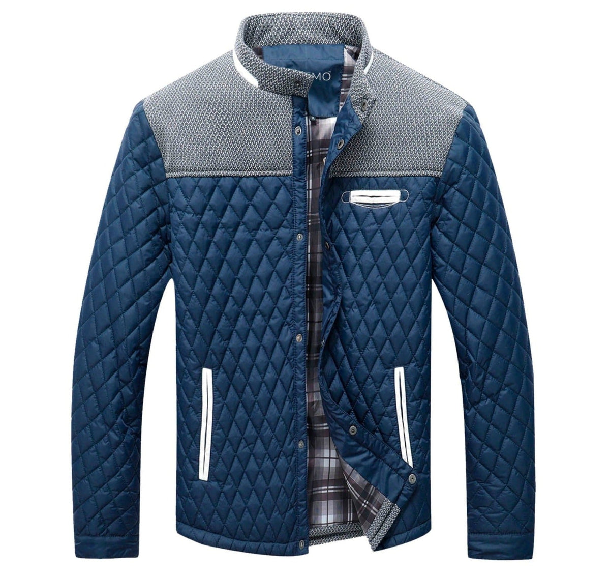 Sleek Polyester Outdoor Jacket for Men | Urban and Trail Wear