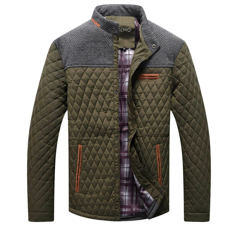 Sleek Polyester Outdoor Jacket for Men | Urban and Trail Wear