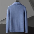 Premium Cotton Shawl Collar Cardigan for Men | Smart Casual Wear