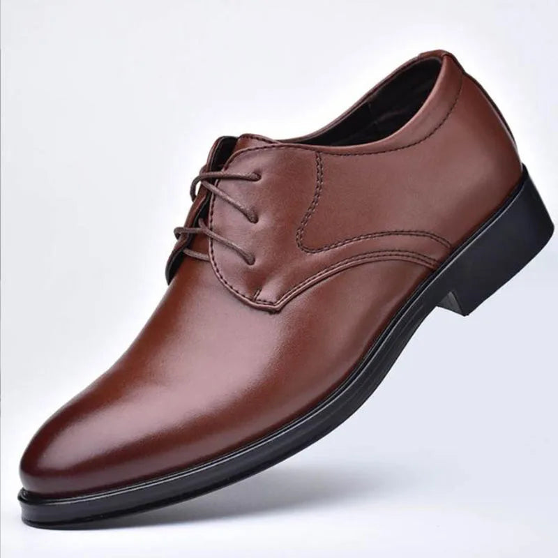Full Grain Leather Oxford Dress Shoes for Men | Business and Formal Wear