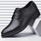 Full Grain Leather Oxford Dress Shoes for Men | Business and Formal Wear