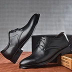 Full Grain Leather Oxford Dress Shoes for Men | Business and Formal Wear