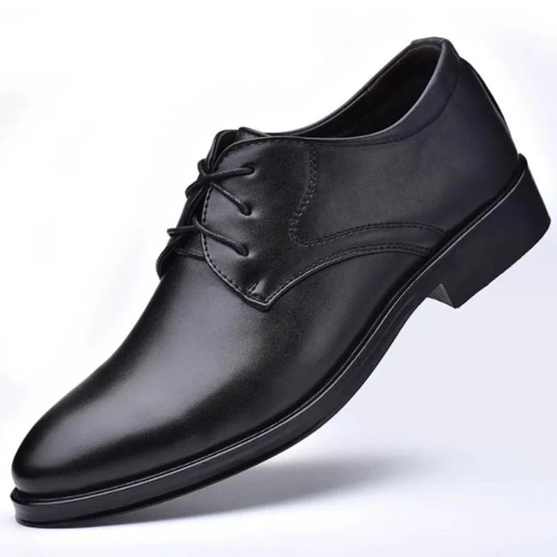 Full Grain Leather Oxford Dress Shoes for Men | Business and Formal Wear