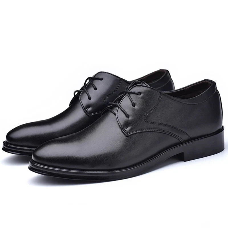 Full Grain Leather Oxford Dress Shoes for Men | Business and Formal Wear
