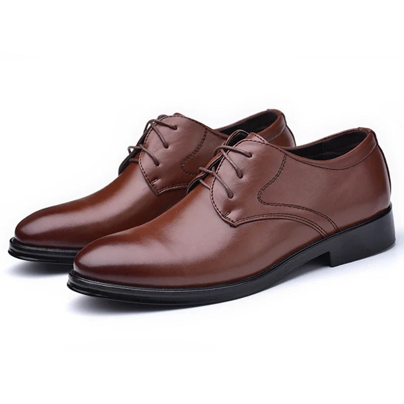 Full Grain Leather Oxford Dress Shoes for Men | Business and Formal Wear