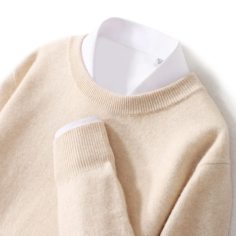 PureWool Men’s Crew Neck Sweater
