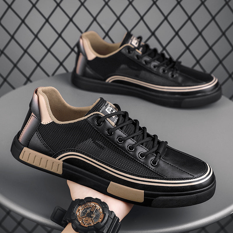 Roberto Russo Low-Top Sneakers with Mesh Panels