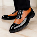 Roberto Russo Ostrich Dress Shoes with Gloss Finish