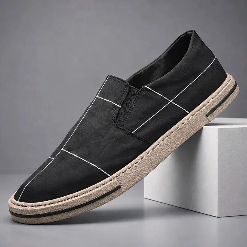 Roberto Russo Slip-On Canvas Shoes