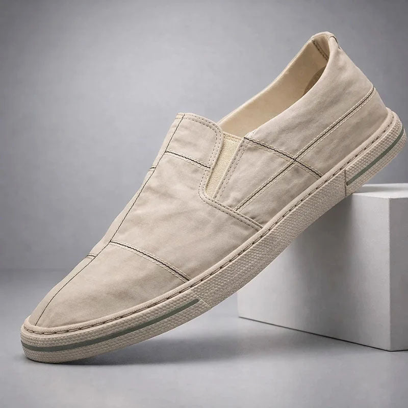 Roberto Russo Slip-On Canvas Shoes