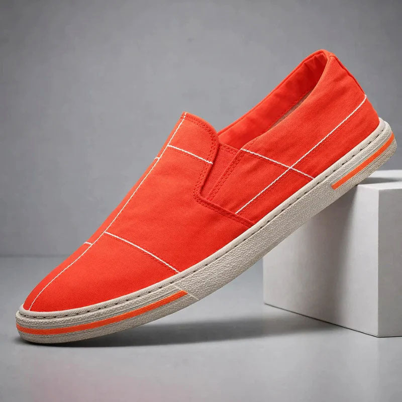Roberto Russo Slip-On Canvas Shoes