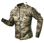 Hooded Windbreaker Rain Jacket with Thumb Hole Cuffs for Men | Outdoor Wear