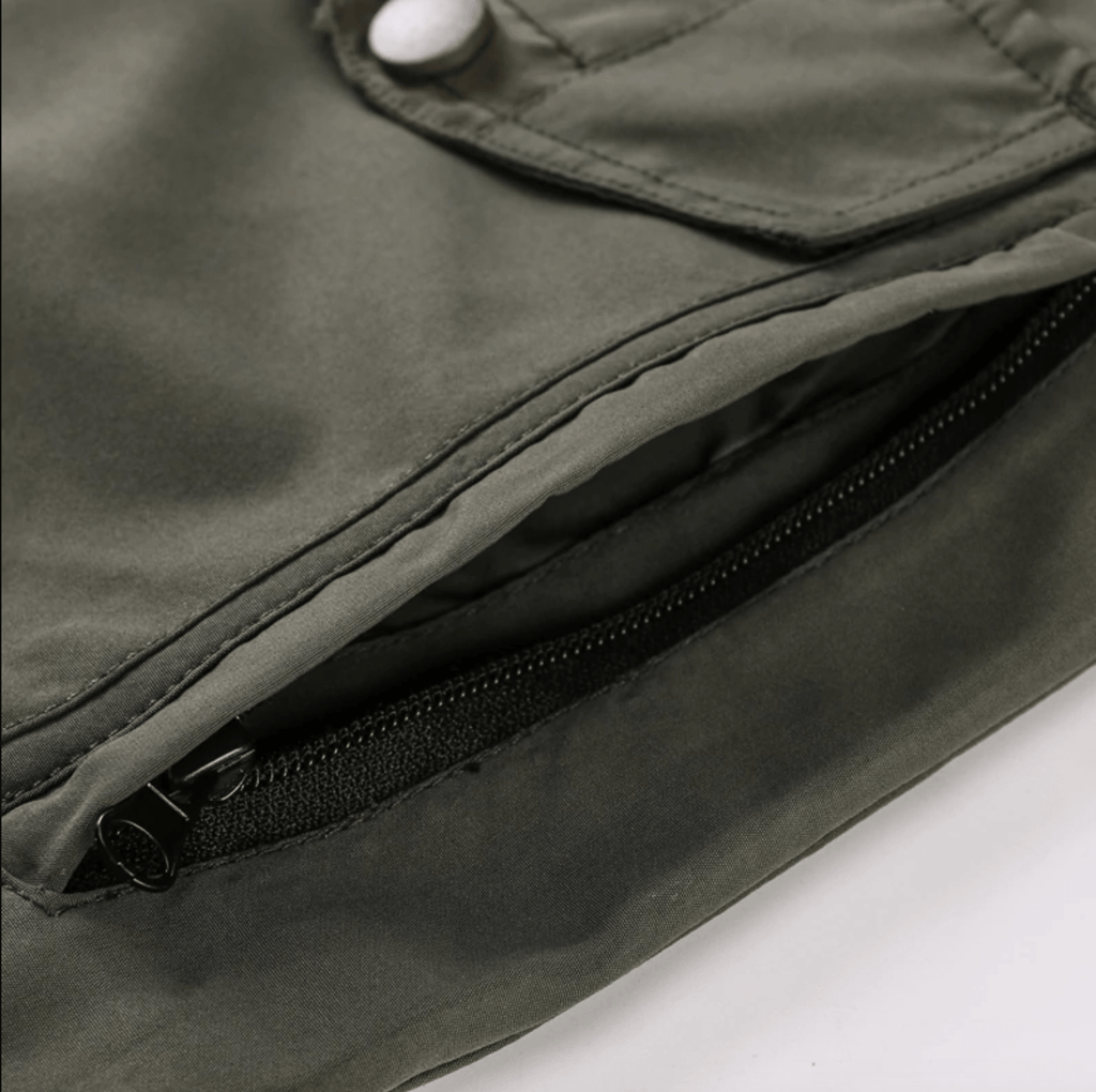 Lightweight Packable Hooded Coat with Multiple Pockets for Men | Travel