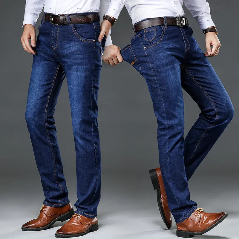 Four Way Stretch Slim Fit Denim Jeans for Men | Everyday Wear