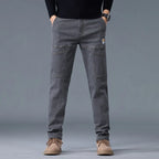 Straight Fit Multi Pocket Denim Jeans for Men | Work and Casual Wear