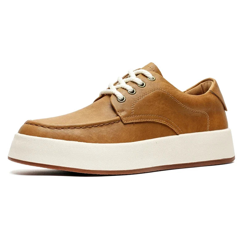 Suede Leather Contrast Sole Casual Shoes for Men | Smart Casual Wear