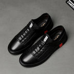 Perforated Leather Low Top Sneakers for Men | Summer Wear