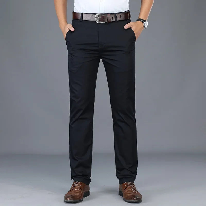 Tailored Smart Fit Classic Trousers for Men | Office and Casual Wear
