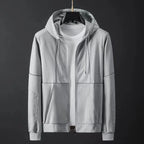 Quick Dry Zip Hooded Tracksuit Set for Men | Sports and Casual Wear
