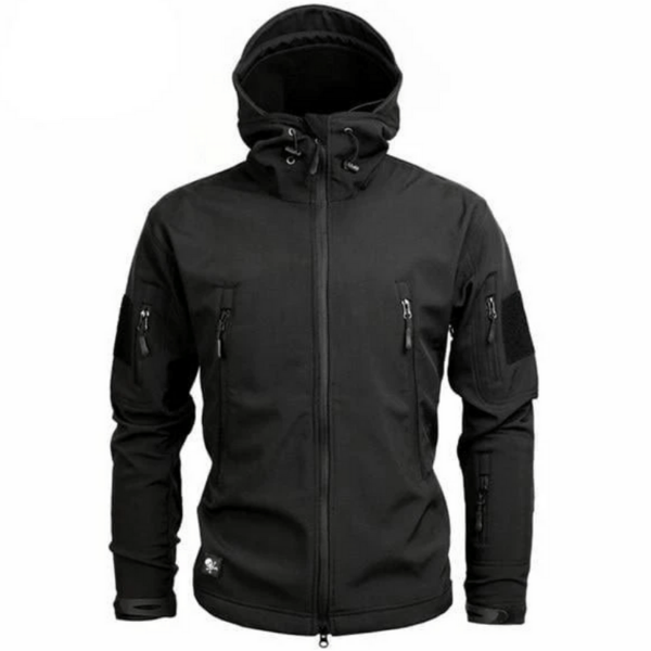 Hooded Jacket with Seven Zip Pockets for Men | Outdoor Wear