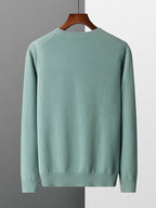 Merino Wool V Neck Sweater for Men | Business and Casual Wear