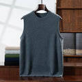Pure Cashmere Knit Sweater Vest for Men | Autumn and Winter Layering
