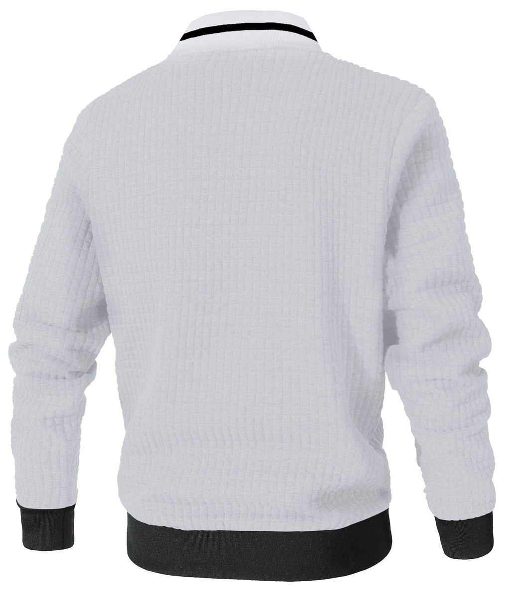 Minimalist Lightweight Zip Up Jacket with Sleeve Pocket for Men | Commuter Wear