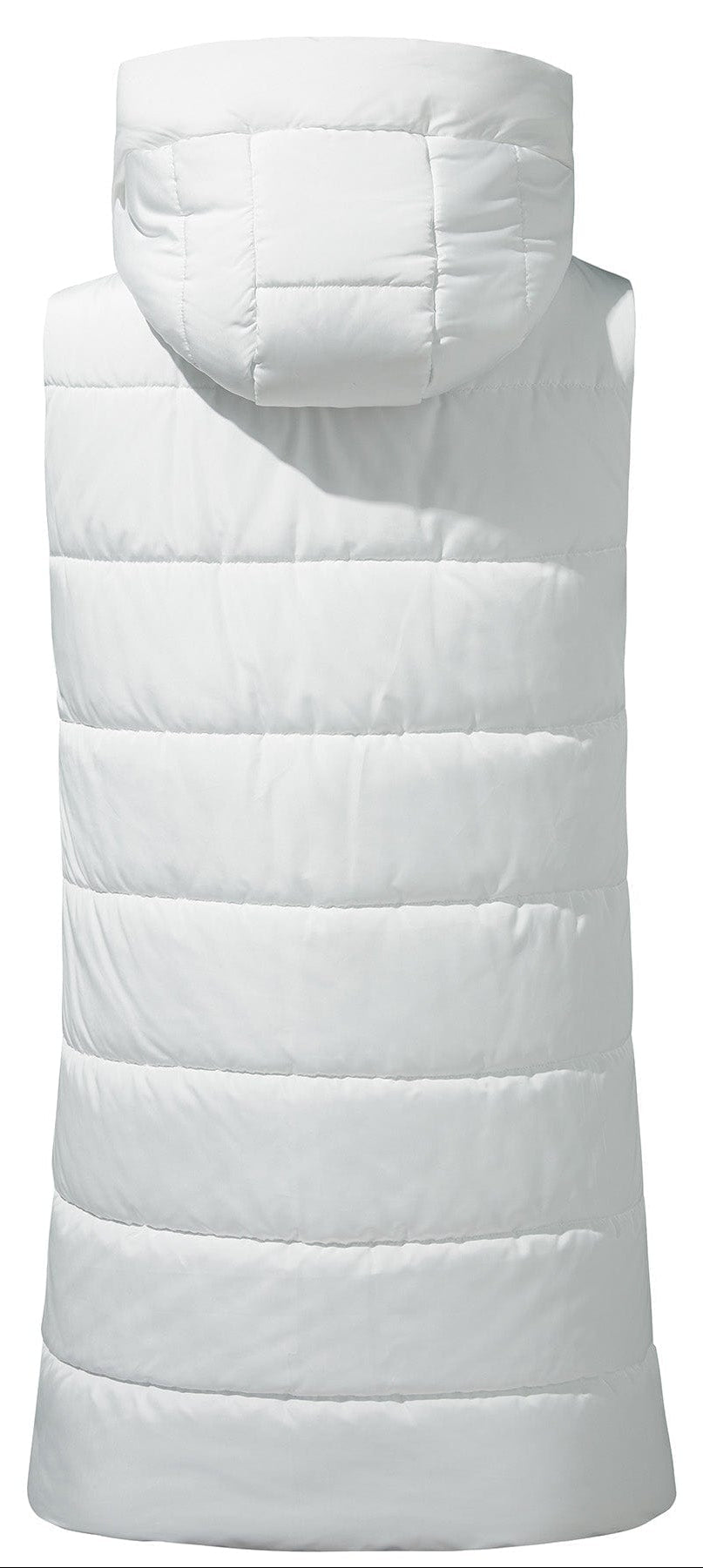 Stand Up Collar Longline Quilted Vest for Men | Winter Layering