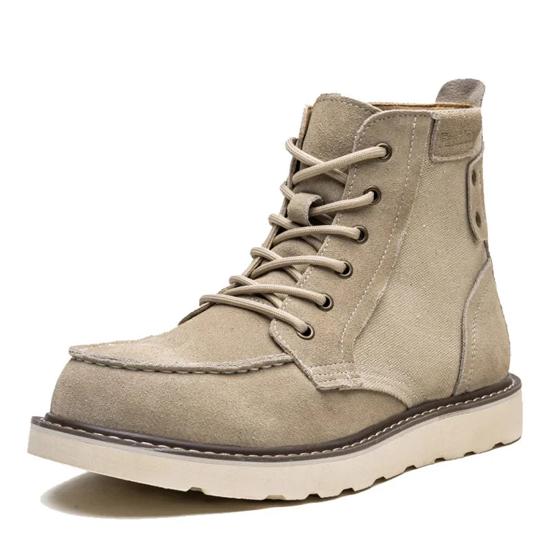 Waterproof Leather Hiking Boots for Men | Trekking and Outdoor Use